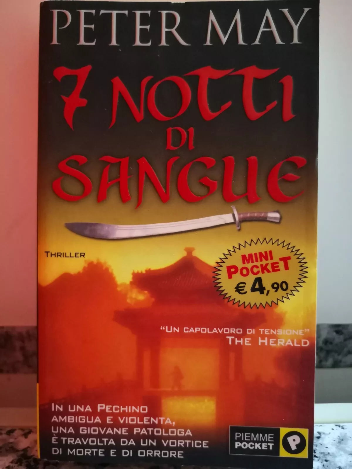 7 Notti di sangue di Peter May, 2001, Piemme-F