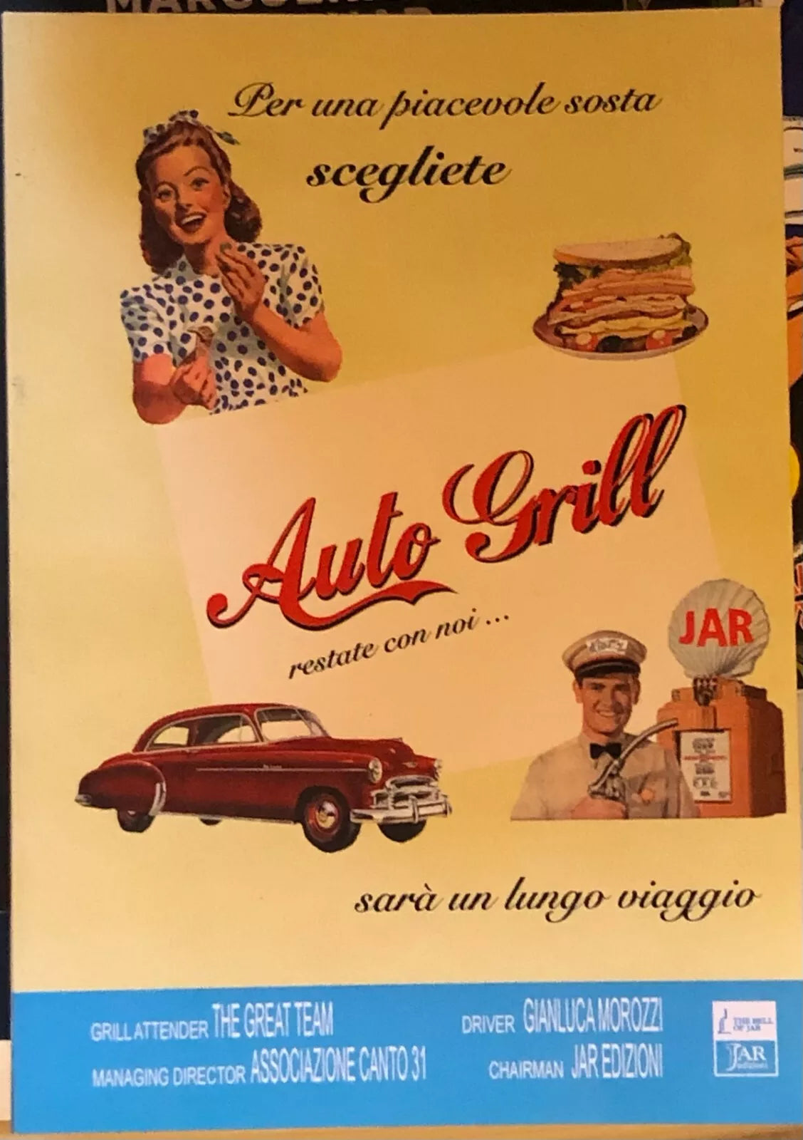 Autogrill di Associazione Culturale Canto31 2016 Jar Edizioni