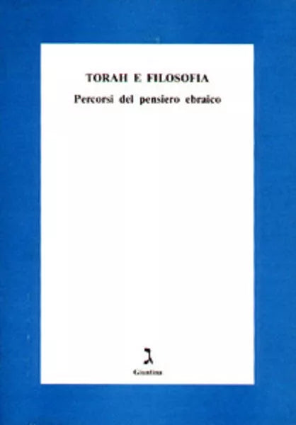 Torah e filosofia di D Di Cesare