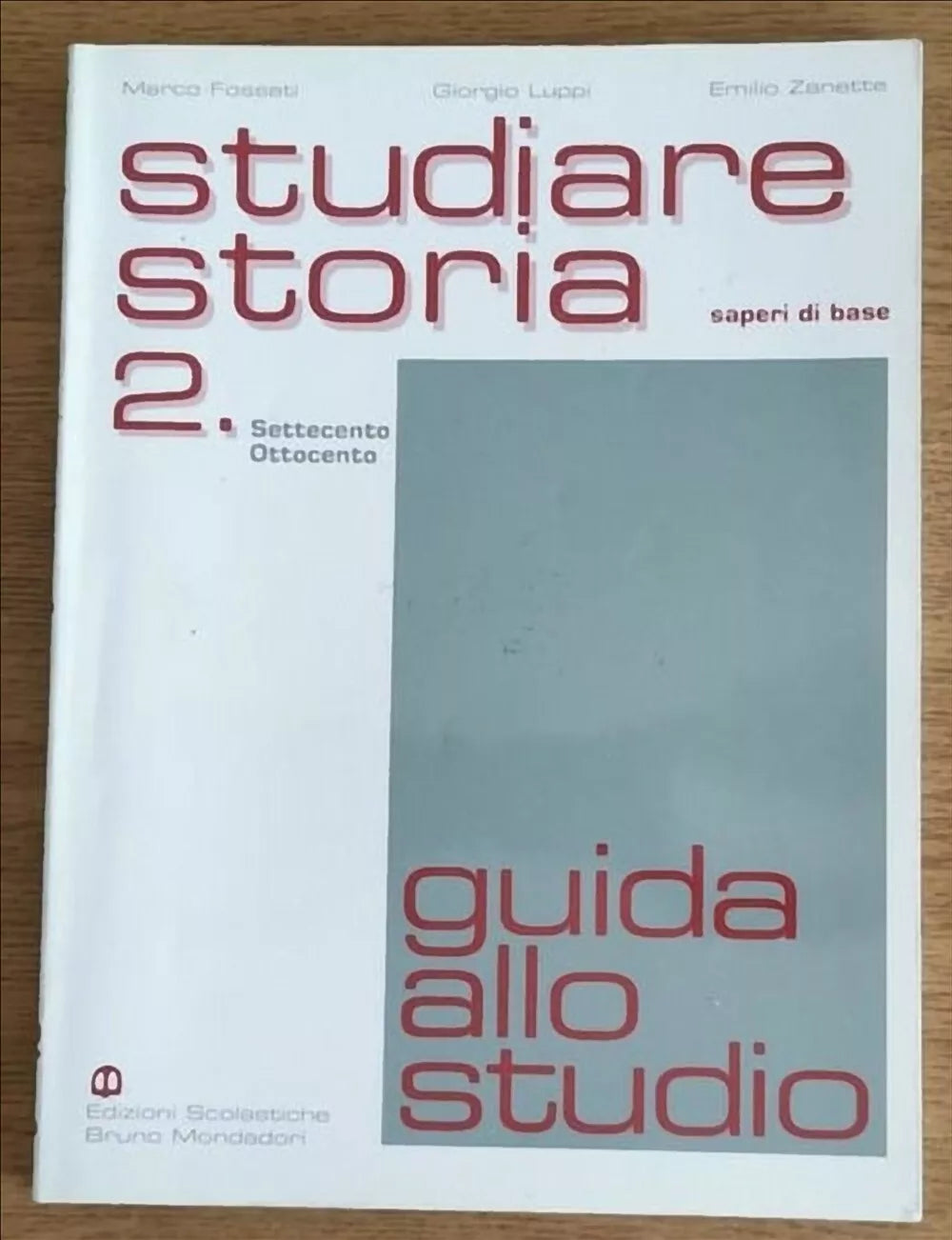 Studiare storia 2 - AA. VV. - Bruno Mondadori - 2001 - AR