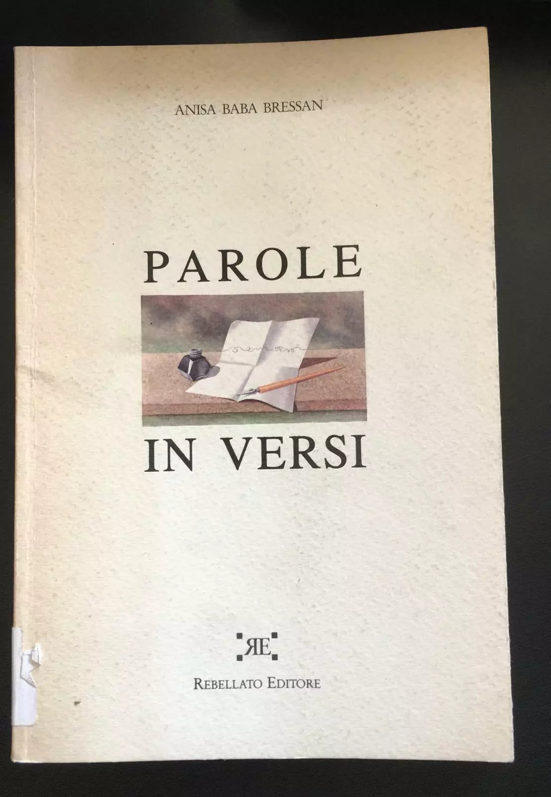 Parole in versi - Anisa Baba Bressan, Rebellato Editore - P