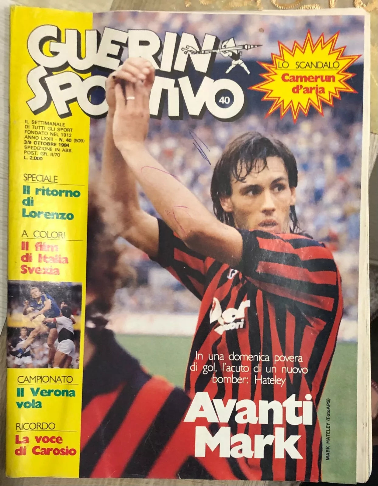 Guerin Sportivo n 40 1984 di Aa vv