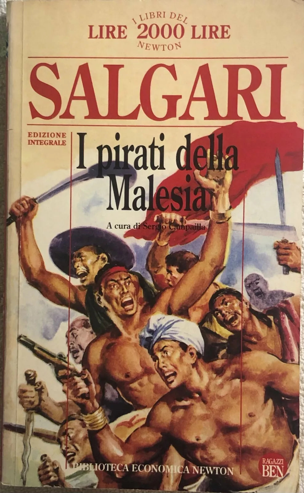 I pirati della Malesia di Emilio Salgari, 1976, Newton Compton Editori