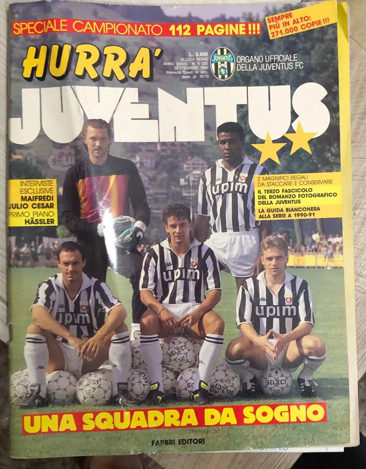 Hurr Juventus n 9 1990 di Juventus F c