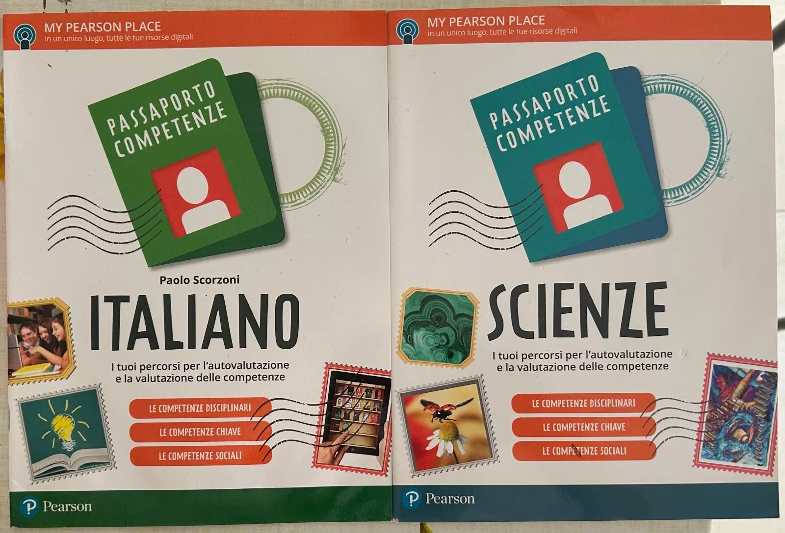 Italiano Scienze I tuoi percorsi per l autovalutazione e la valutazione delle c