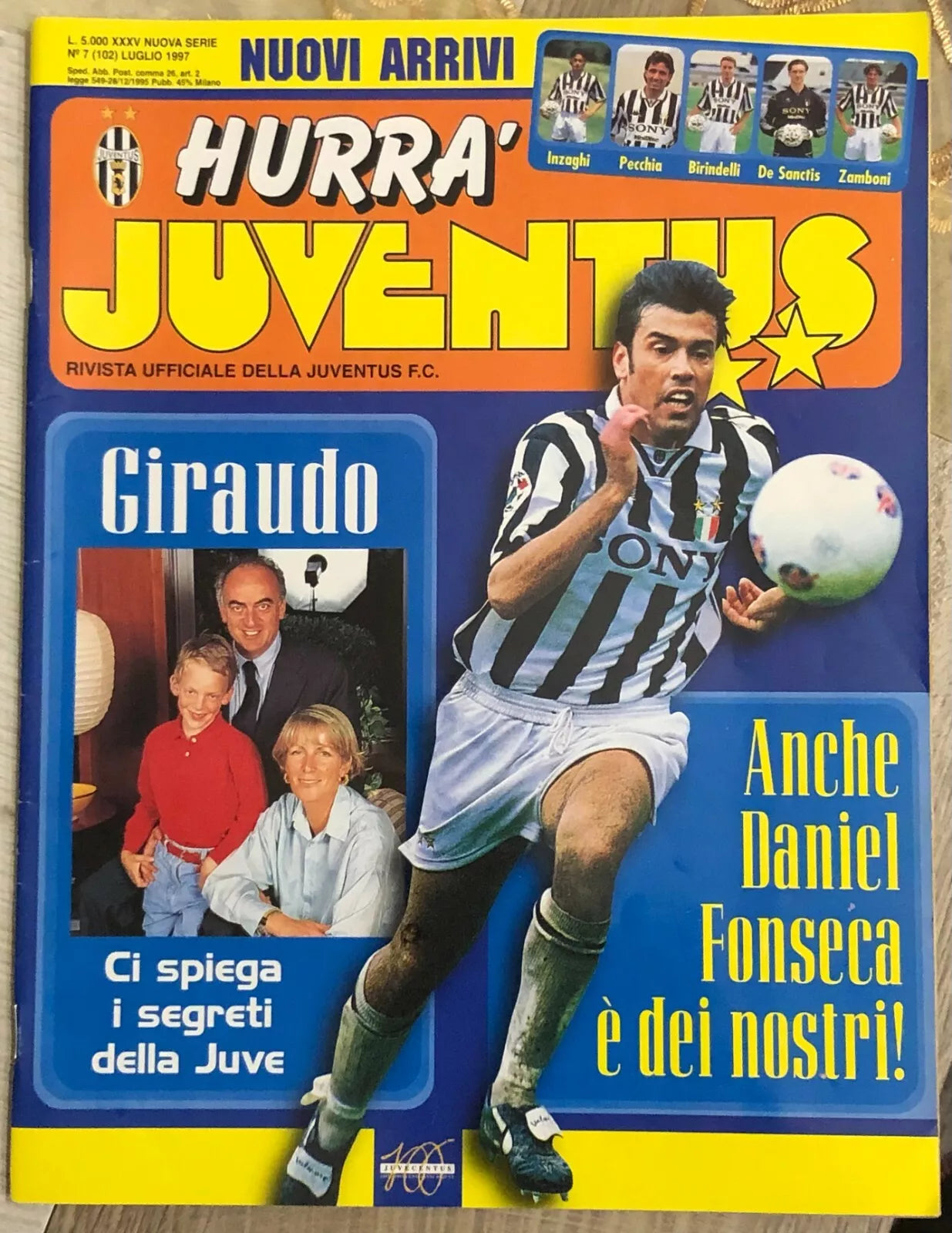 Hurr Juventus n 7 1997 di Aa vv