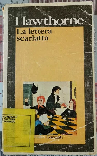 La lettera scarlatta di Nathaniel Hawthorne, 1975, Garzanti - ER