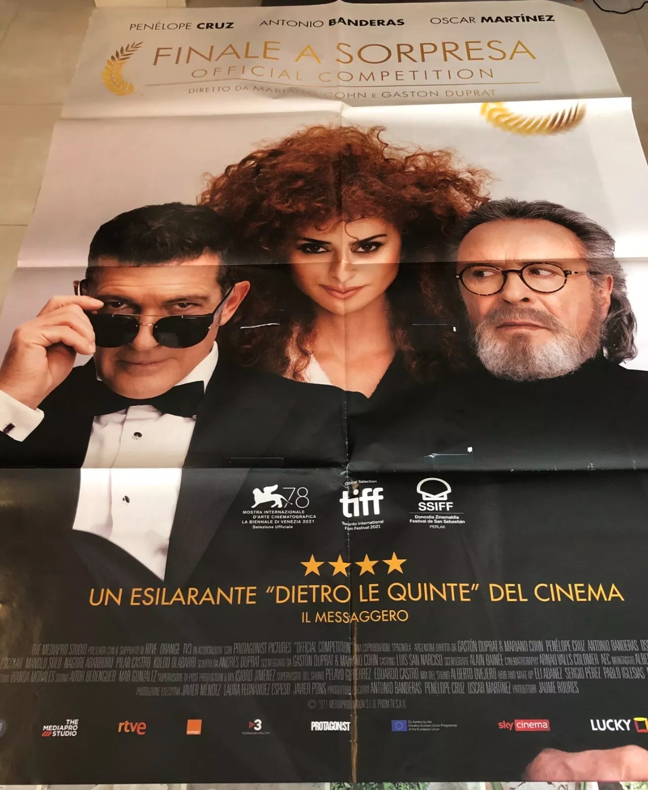 Poster locandina Finale a sorpresa 100x140 cm ORIGINALE da cinema 2021 di Marian