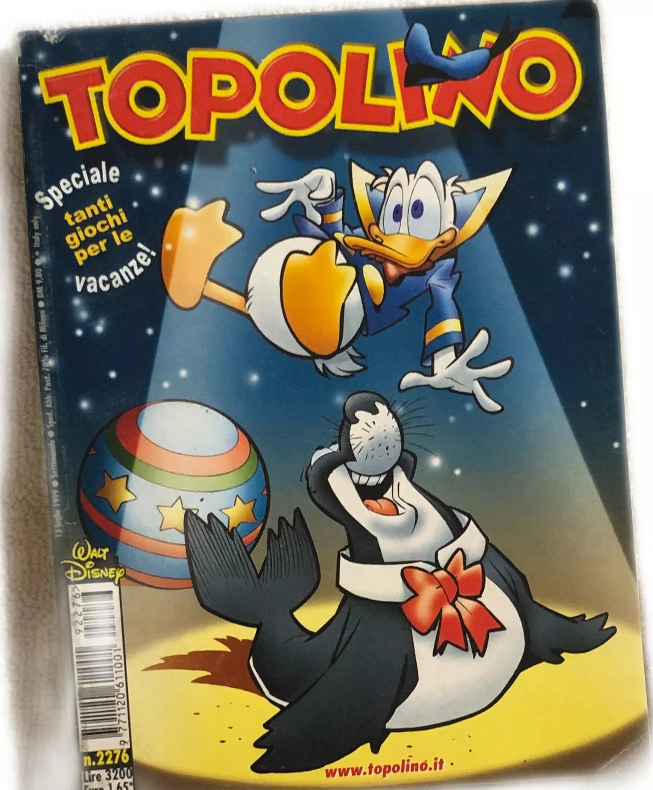 Topolino 2276 di Aa.vv., 1999, Walt Disney