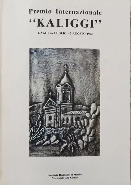 Premio Internazionale Kaliggi Gaggi, Messina, 1992 - ER