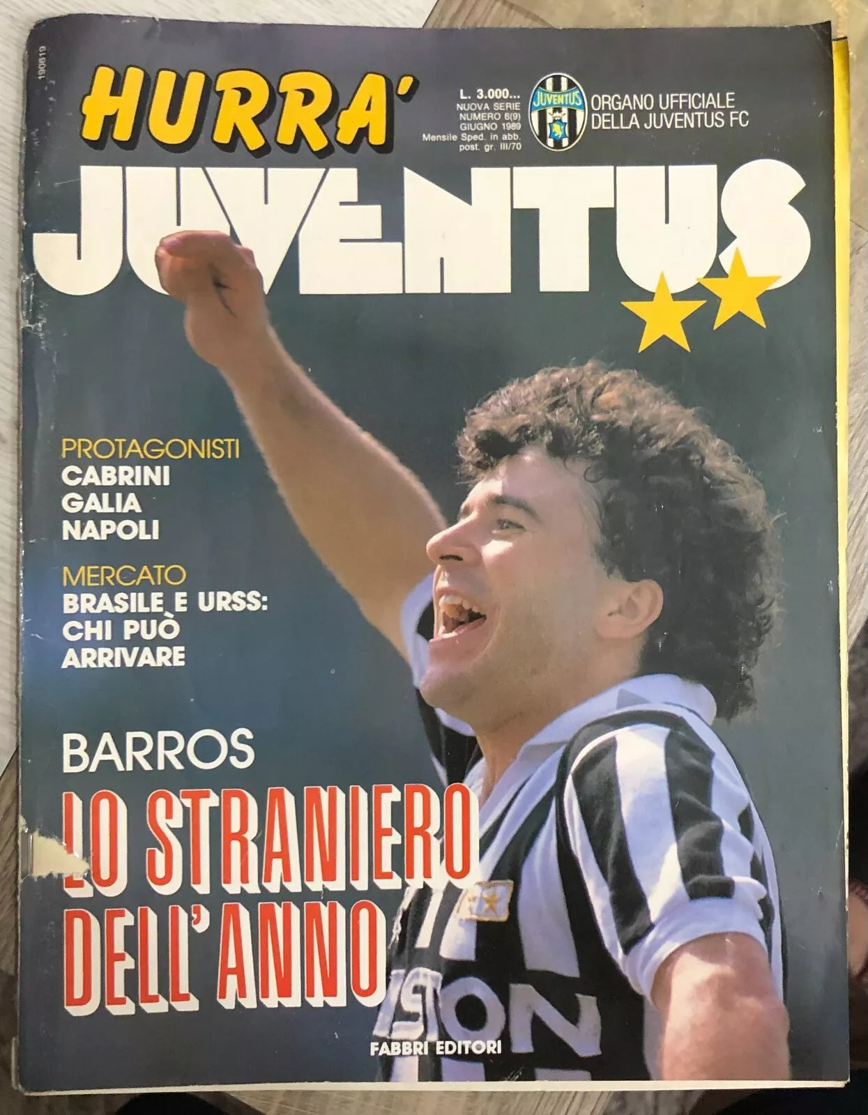 Hurr Juventus n 6 1989 di Juventus F c