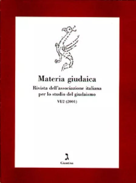 Materia giudaica VI 2