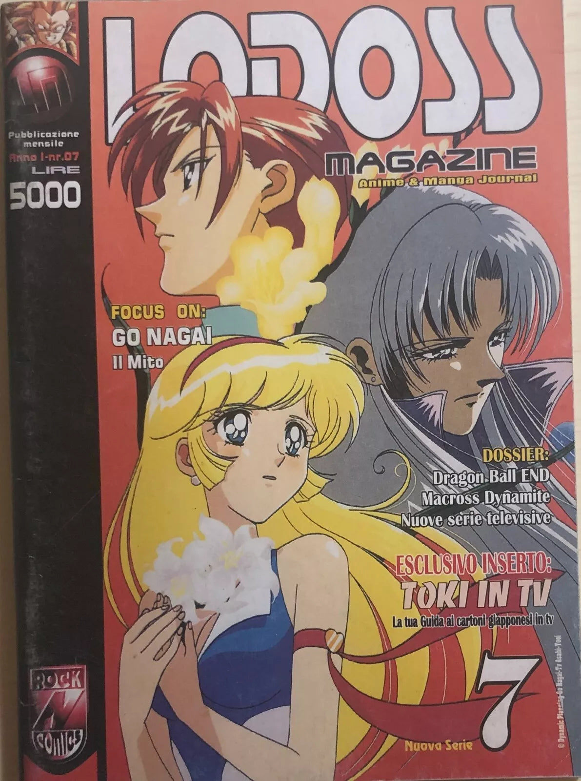 Lodoss Magazine nr.07 Anno I di Aa.vv., 1997, Rock Comics