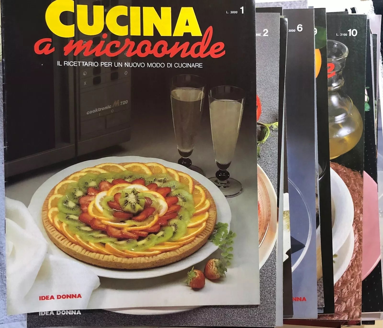 Cucina a microonde numeri 1-36 di Aa.vv., 1988, Idea Donna