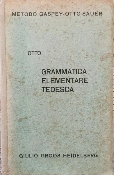 Grammatica elementare tedesca, 1965 - ER