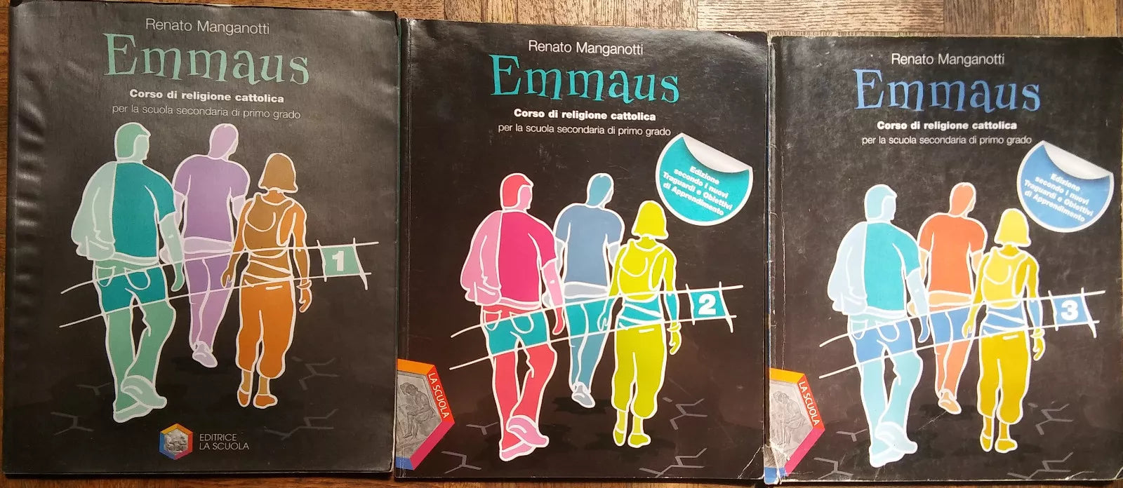 Emmaus vol.1,2,3 - Renato Manganotti - La Scuola - R