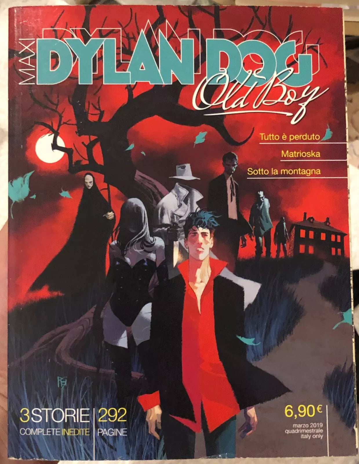 Maxi Dylan Dog Old Boy n 35 di Tiziano Slavi