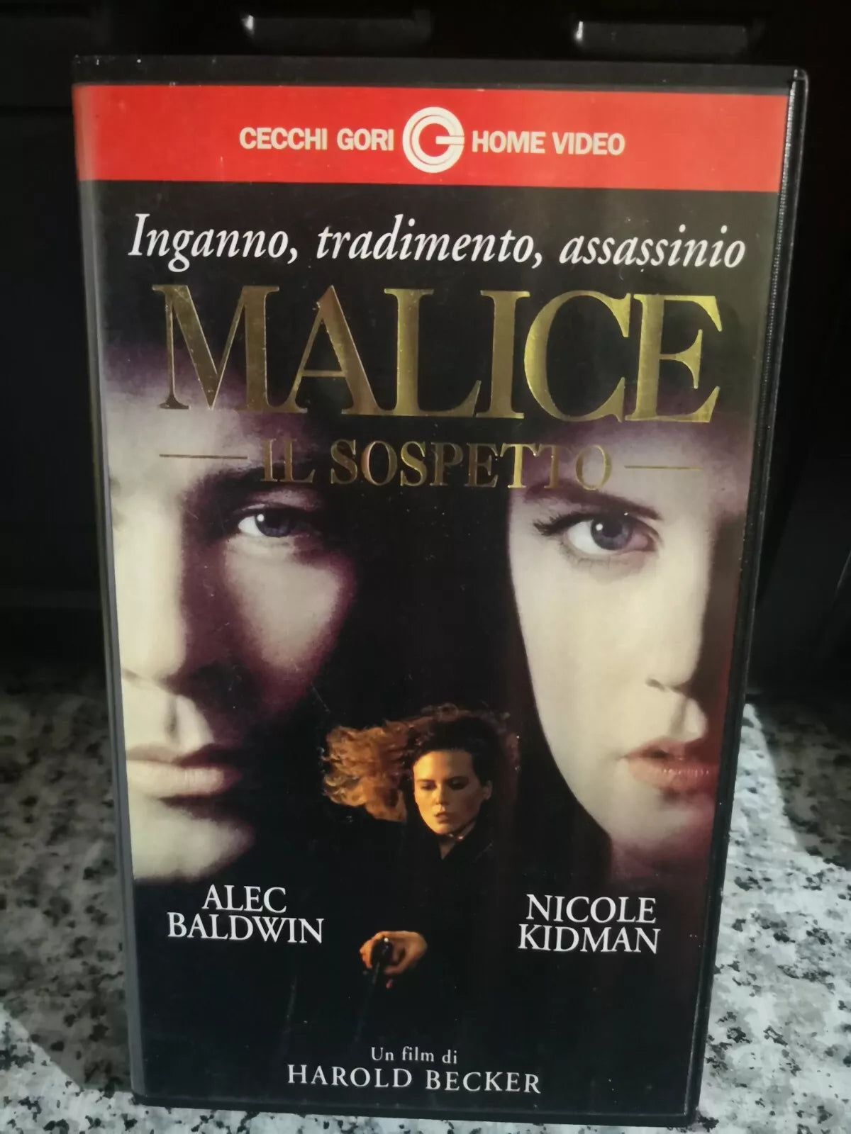 Malice - il sospetto - vhs -1994 - Cecchi Gori -F