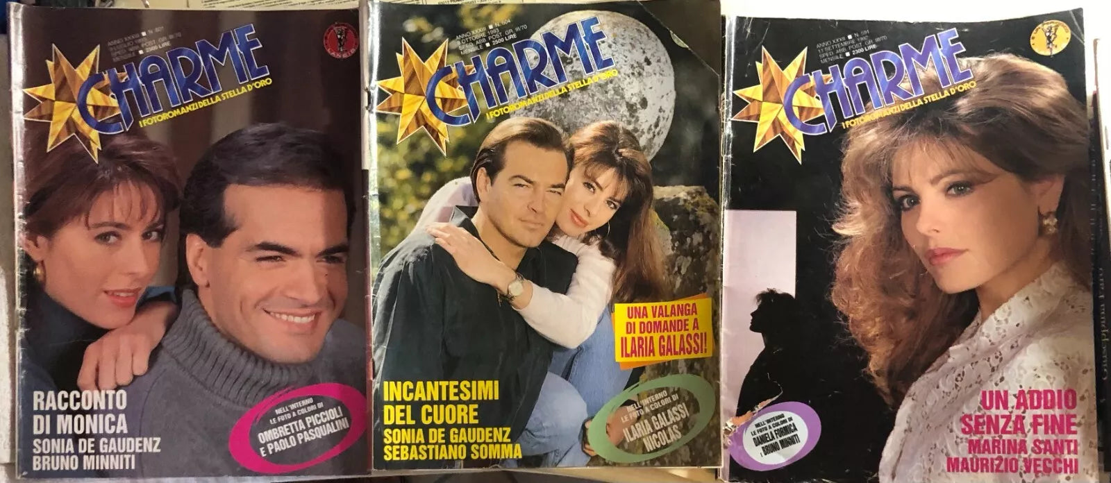 Charme n. 591-601-604 di Aa.vv., 1992, Stella D’Oro