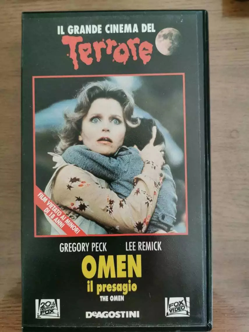Omen il presagio - Peck Remick - DeAgostini - 1994 - VHS - AR
