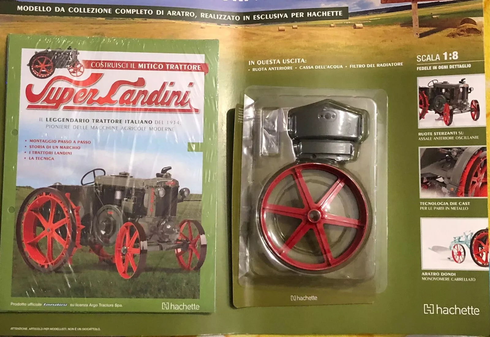 Costruisci il mitico trattore Super Landini n 1 di Aa vv
