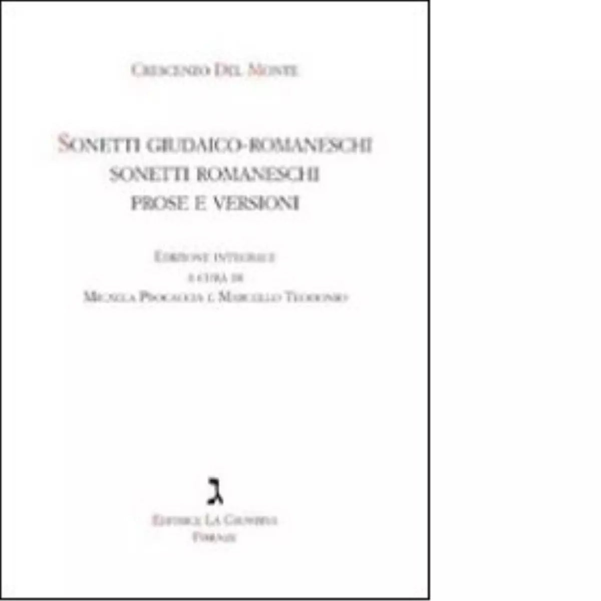 Sonetti giudaico