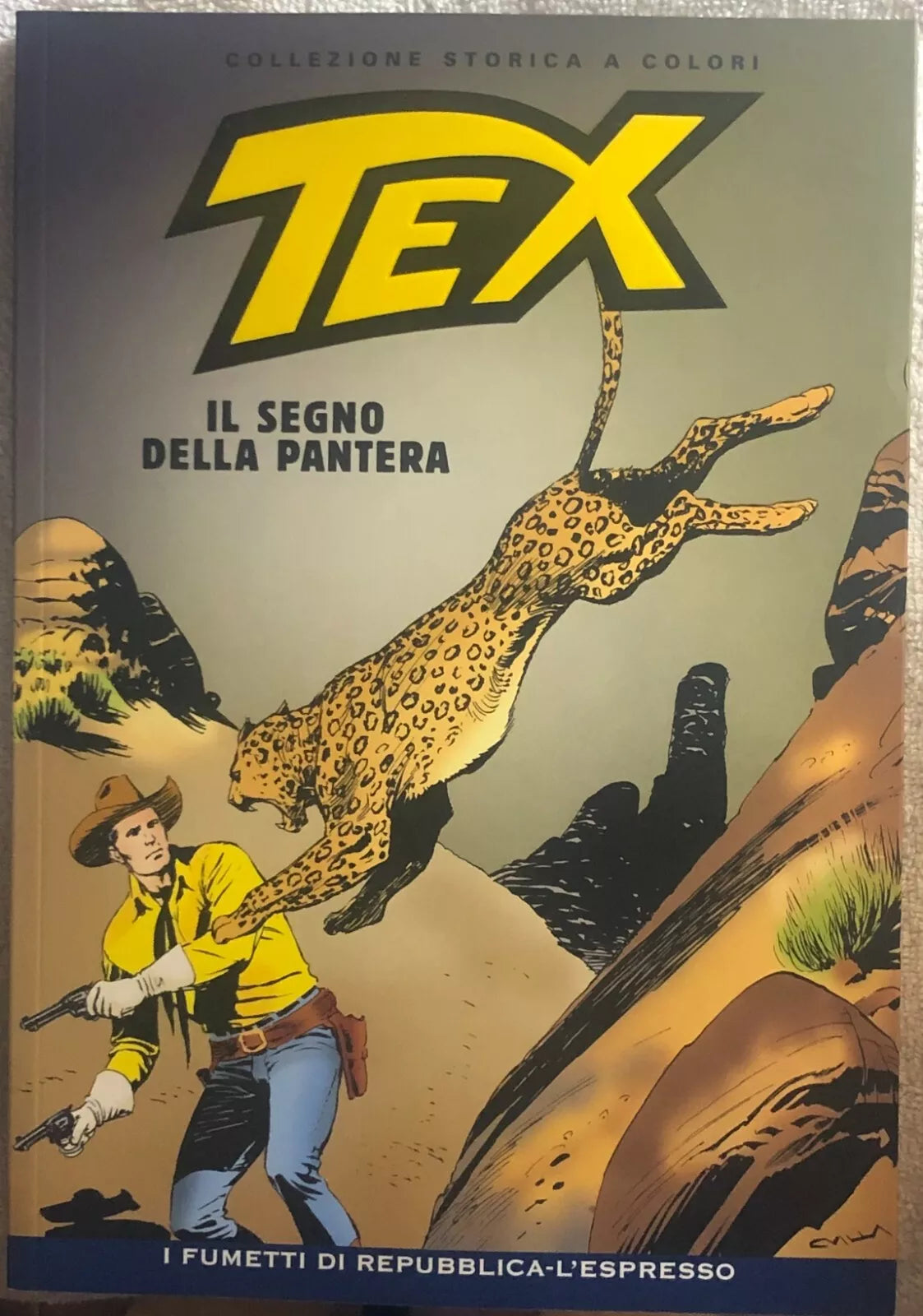 Tex 8 - Il segno della pantera di Gianluigi Bonelli, 2008, Sergio Bonelli