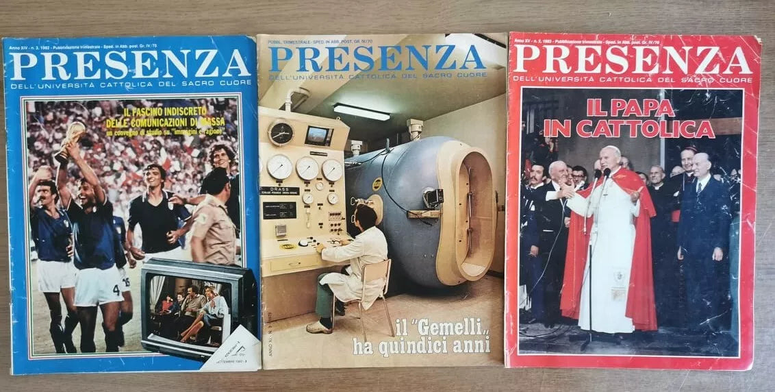 Rivista Presenza dell universita cattolica del sacro cuore - AA. VV. 1983 - AR
