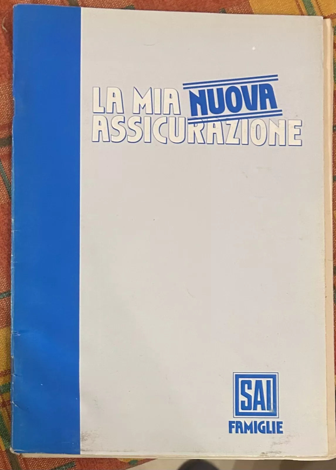 La mia nuova assicurazione di Aa vv