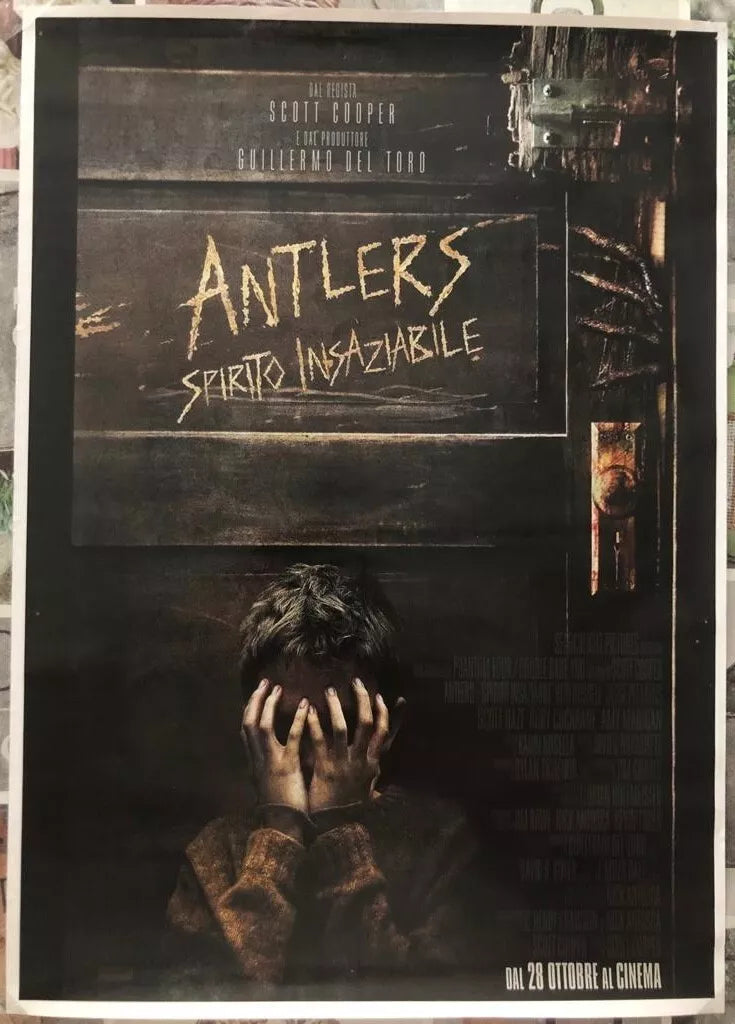 Poster locandina Antlers 45x32 cm ORIGINALE da cinema 2021 di Scott Cooper