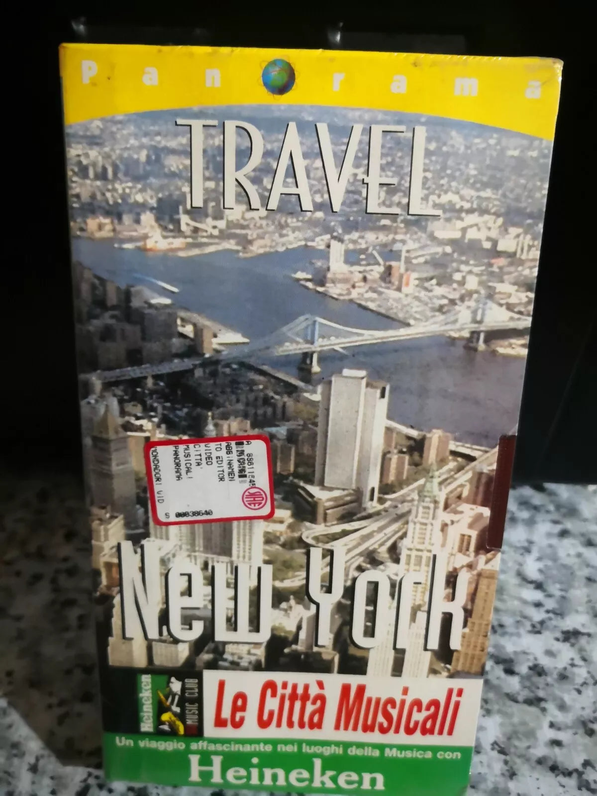 Le citta musicali- New York - vhs -1998 - Heineken -F