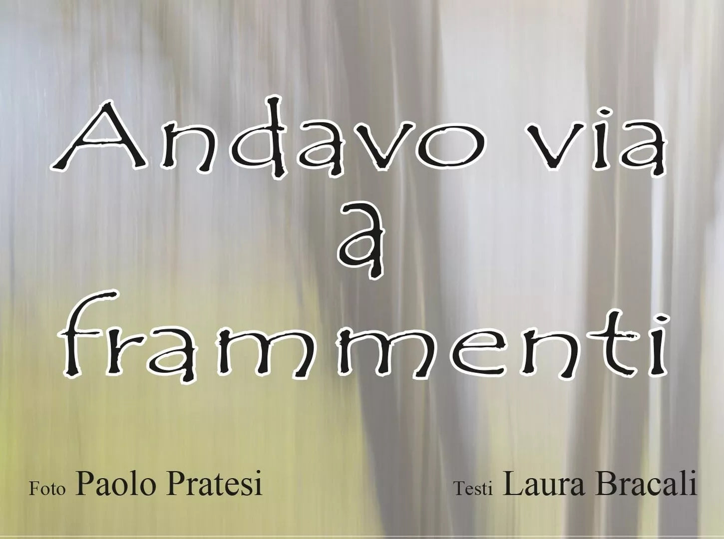 Andavo via a frammenti di Paolo Pratesi, Laura Bracali, 2017, Youcanprint