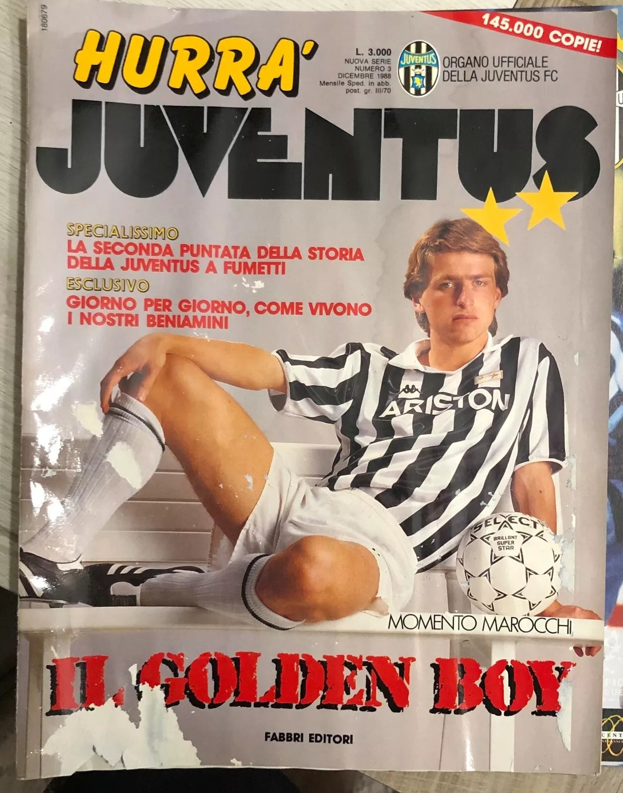 Hurr Juventus n 3 1988 di Juventus F c