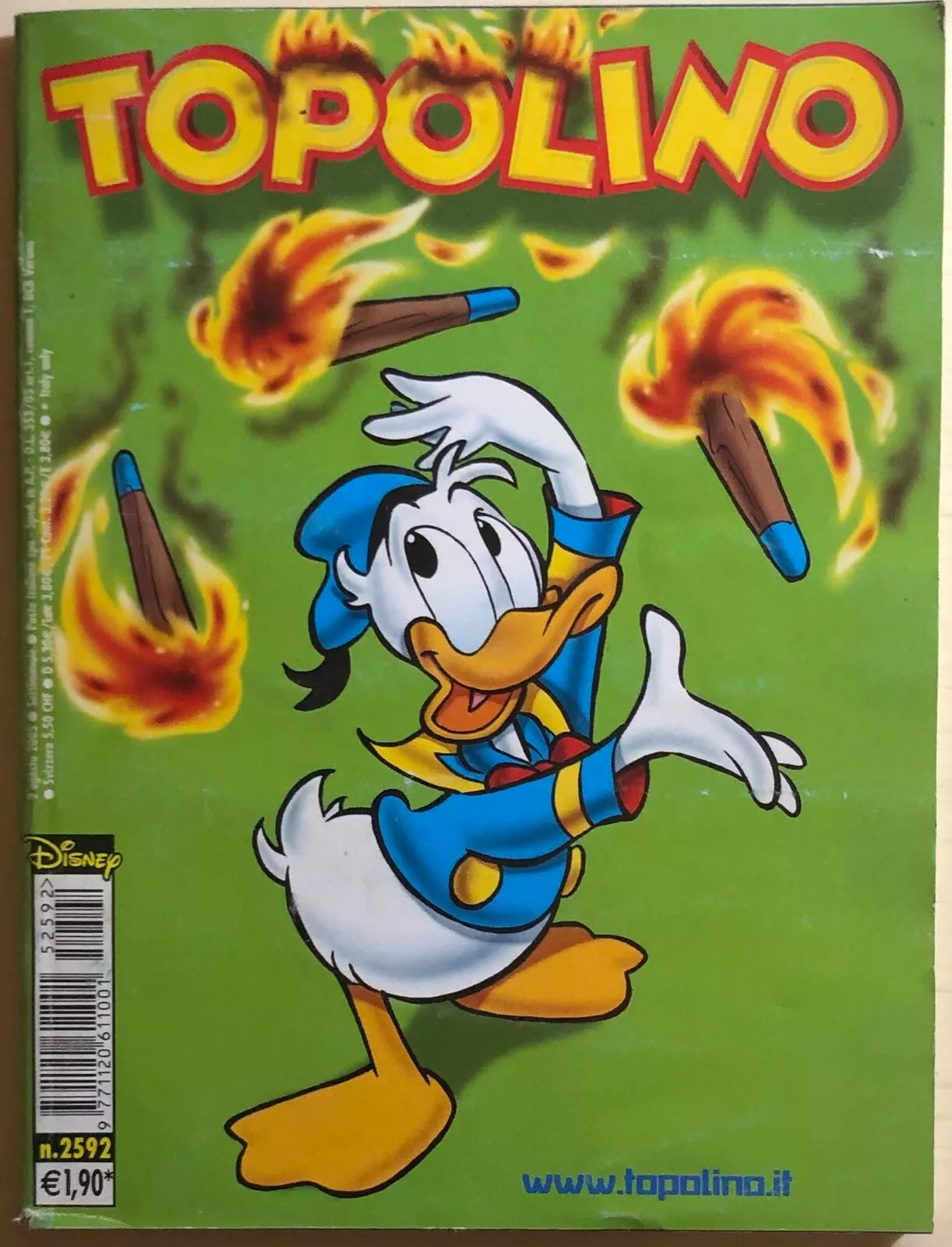 Topolino 2592 di Disney, 2005, Panini