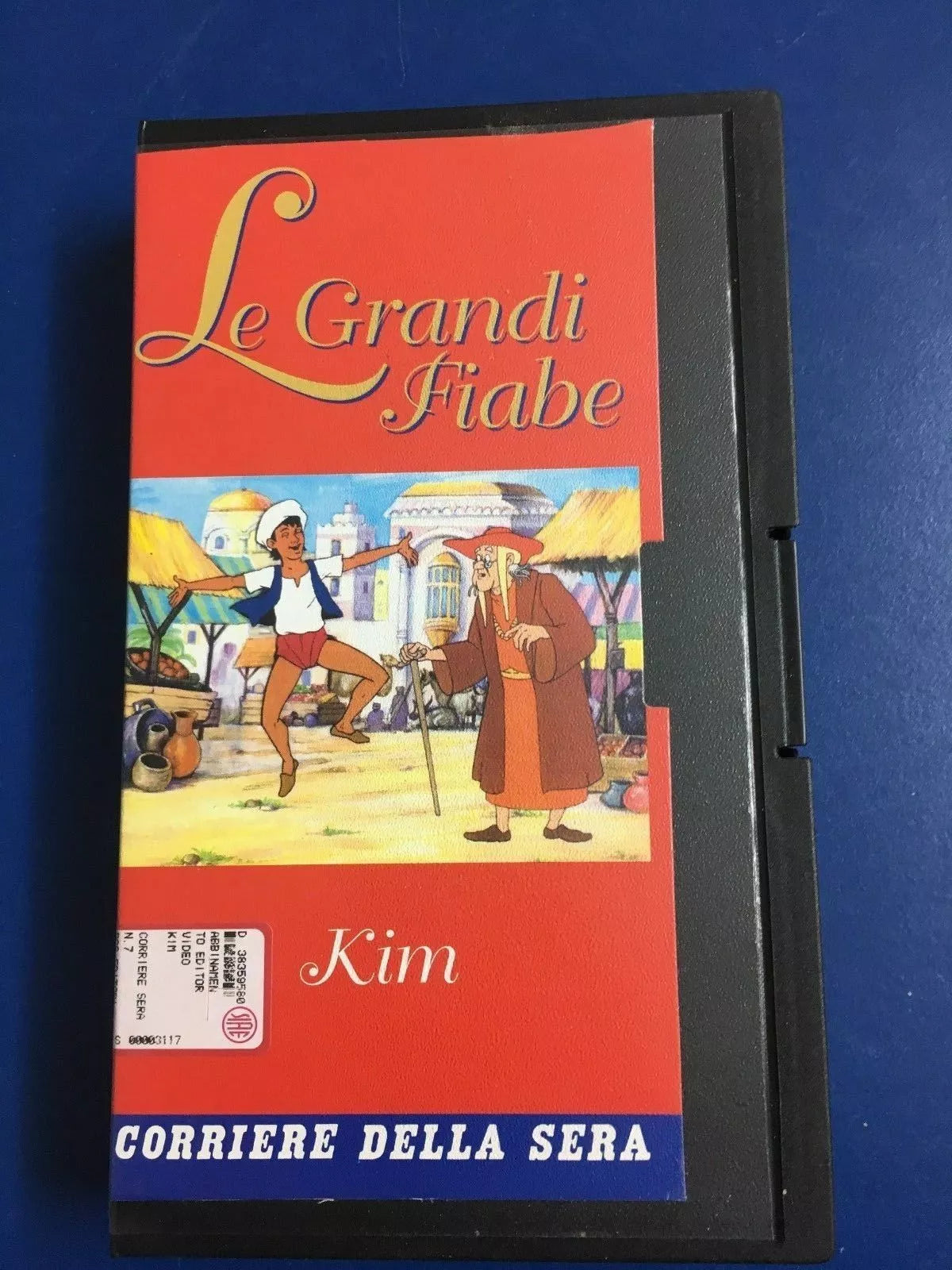Kim - Le grandi fiabe - vhs -1997 - corriere della sera -F