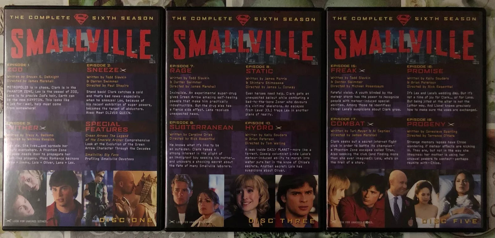 Smallville Season 6 DVD COMPLETE ENGLISH di Alfred Gough