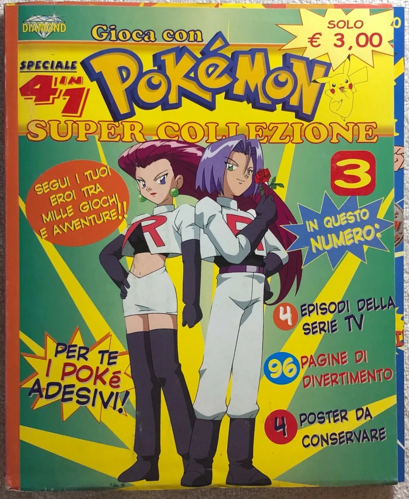 Gioca con Pokemon super collezione 3 di Aa.vv., 2002, Diamond
