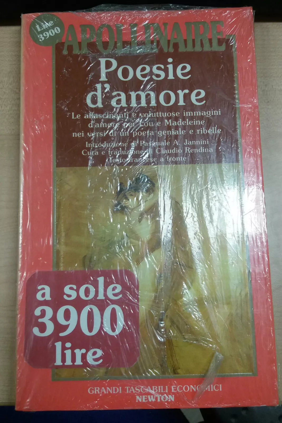 POESIE D'AMORE - APOLLINAIRE - NEWTON - 1991 - M