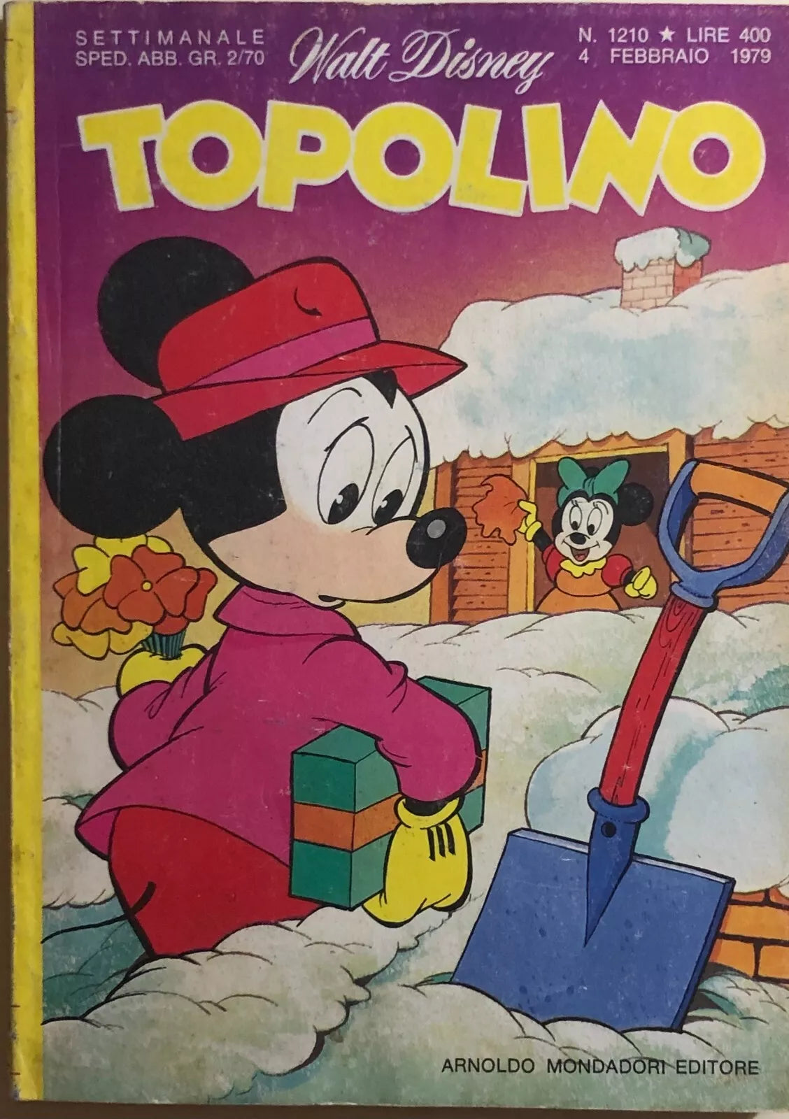 Topolino 1210 di Disney, 1979, Panini