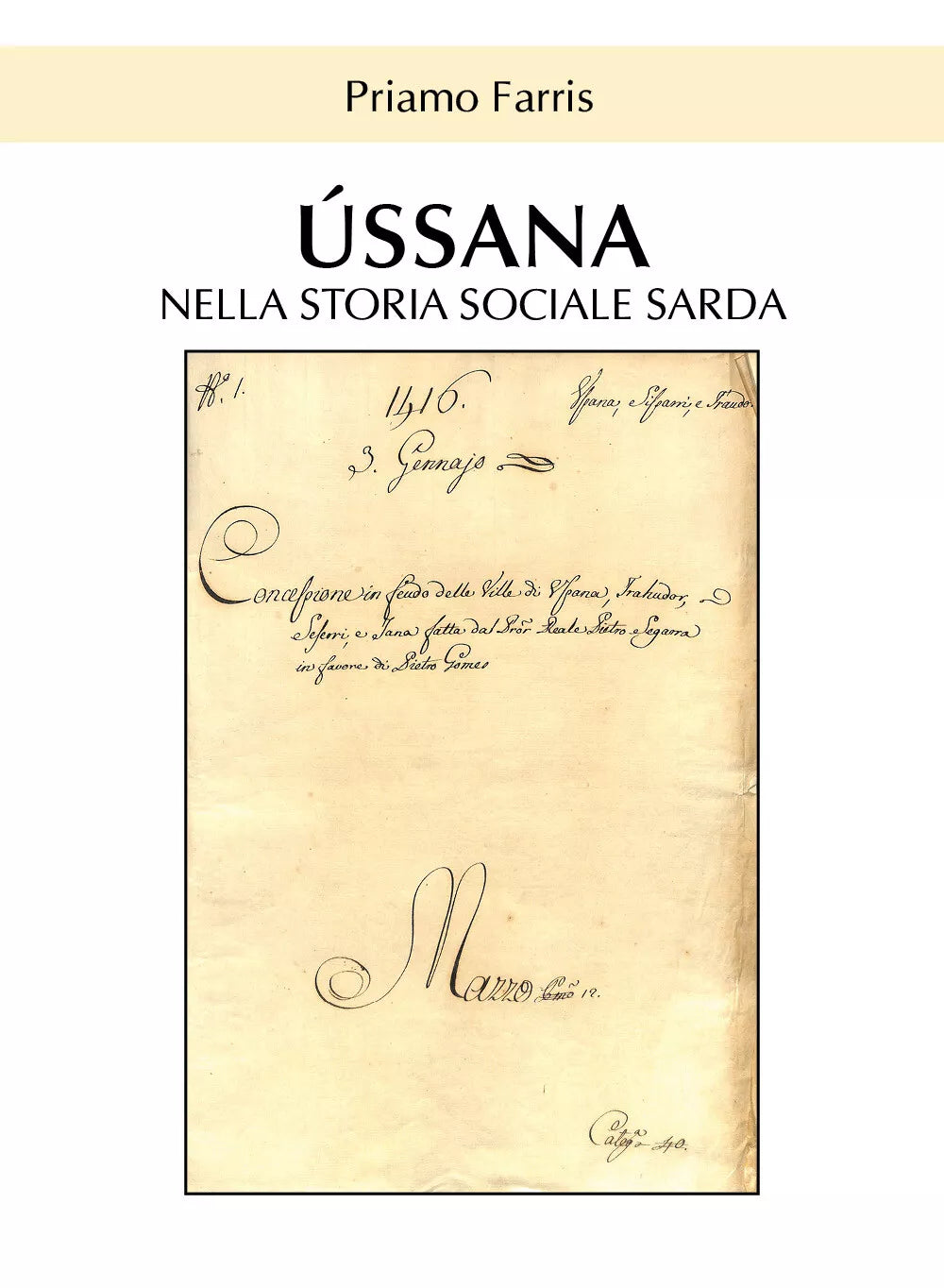 Ussana nella storia sociale sarda - Priamo Farris, Youcanprint - P