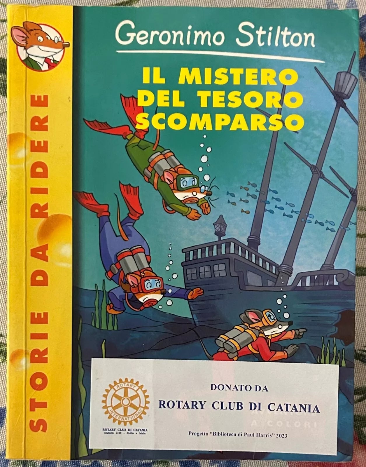 Il mistero del tesoro scomparso di Geronimo Stilton