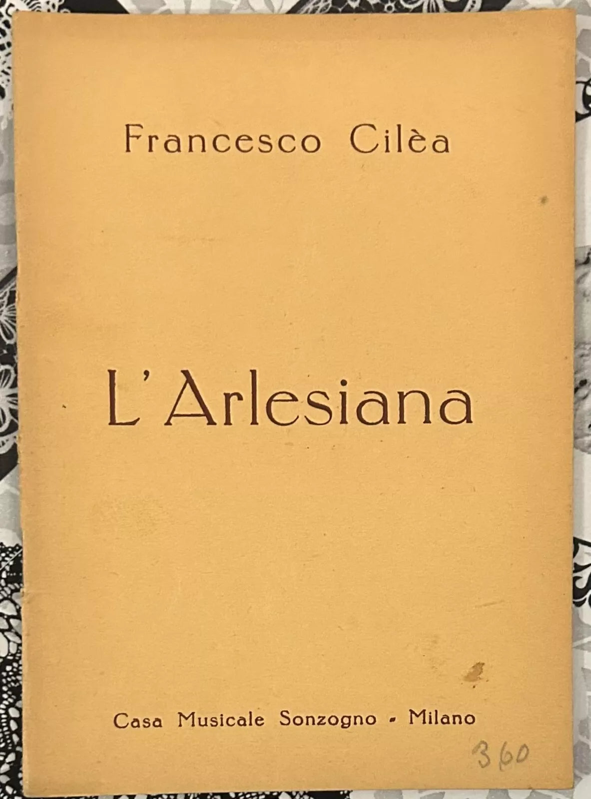 L Arlesiana di Francesco Cil a