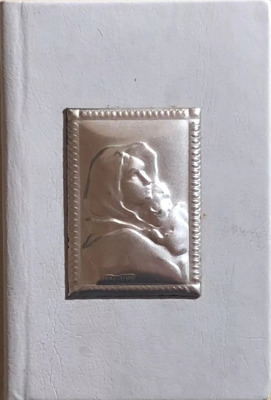 Il Santo Vangelo con placca in argento 925
