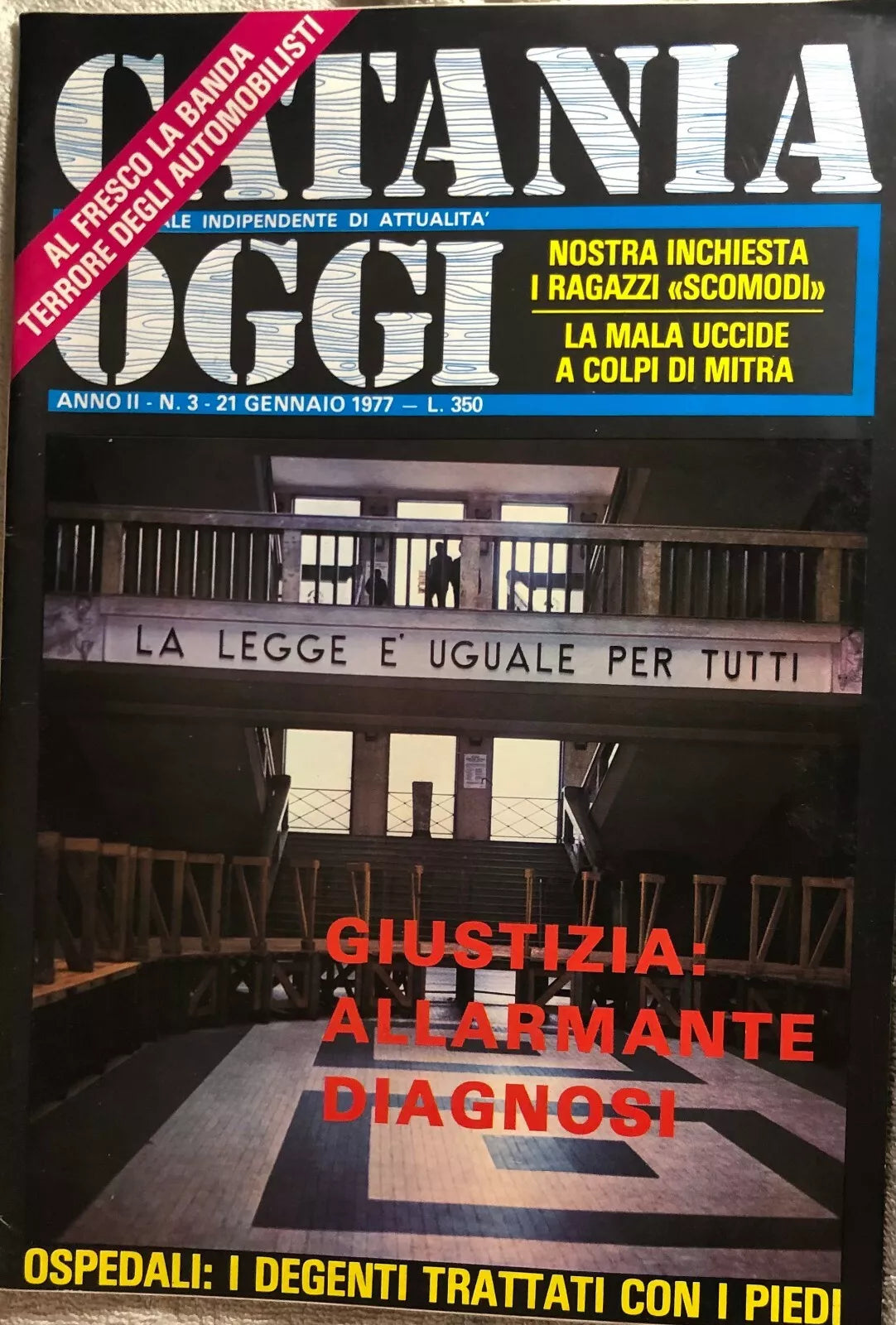 Catania oggi n.3 1977 di Aa.vv., 1977, Societa Editrice Ionica