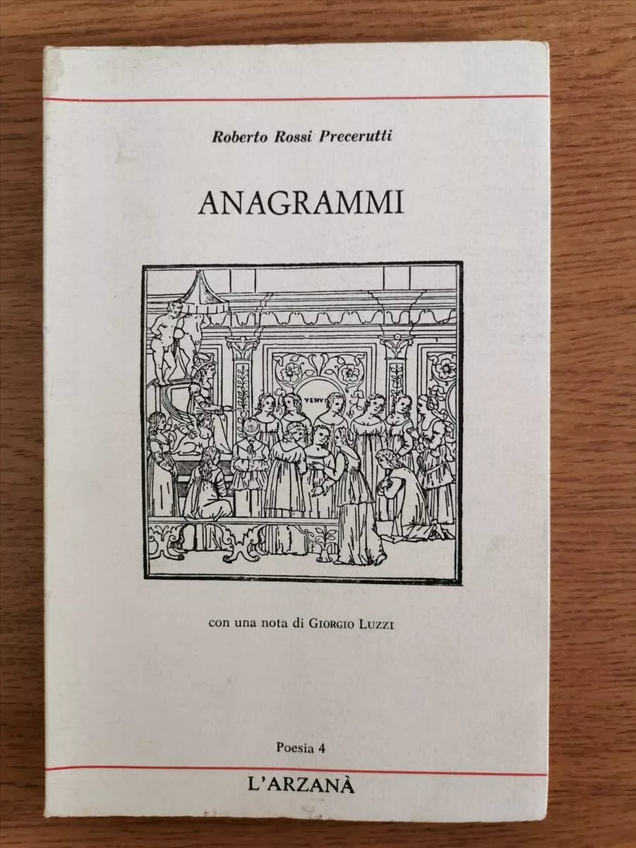 Anagrammi - R. R. Precerutti - L arzana - 1988 - AR