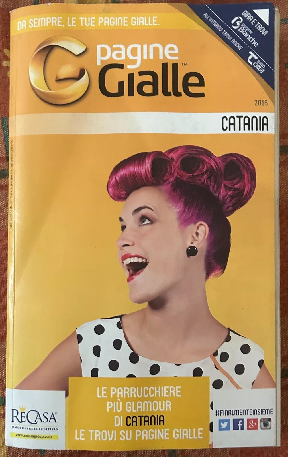 Pagine Gialle Pagine Bianche Catania 2016 di Aa vv