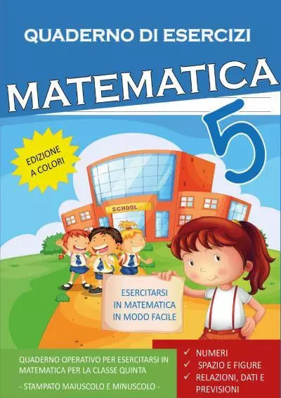 Quaderno Esercizi Matematica Per la Scuola elementare