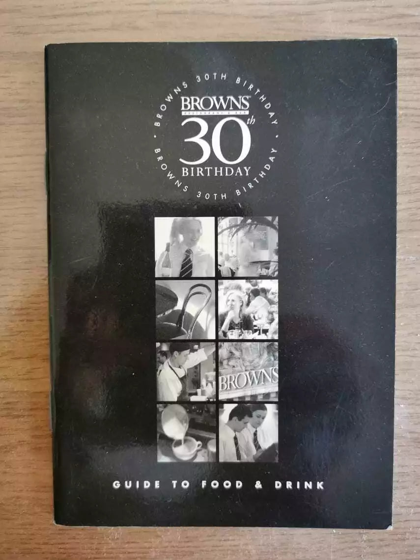 Browns restaurant & bar 30th birthday - D. Tetley - AR