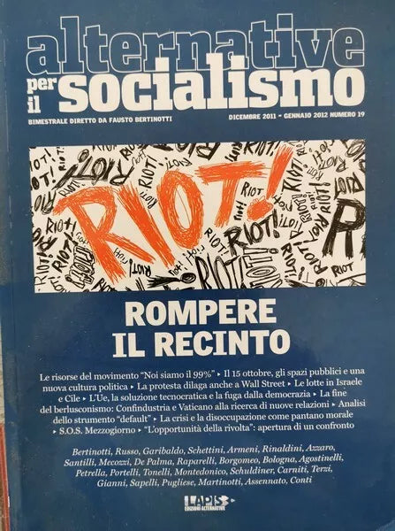 Alternative per il socialismo bimestrale, dicembre 2011 - ER