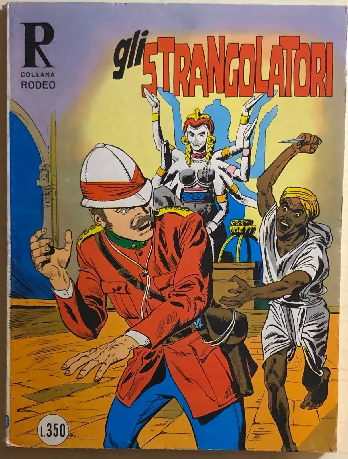 Gli strangolatori n. 120 di Aa.vv., 1977, Collana Rodeo